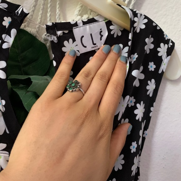 Vintage mod floral dress French brand - Picture 5 of 5